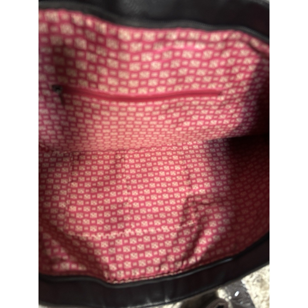 Badgley Mischka Pebble Vegan Leather Tote Weekender Travel Bag NWT - Picture 9 of 11